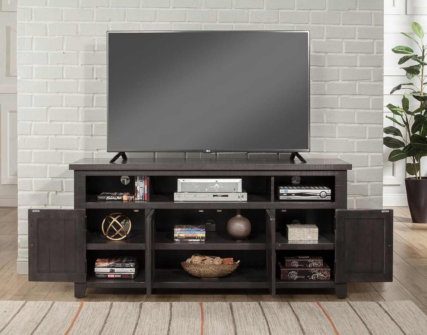 West Mill 65" TV Stand, Grey