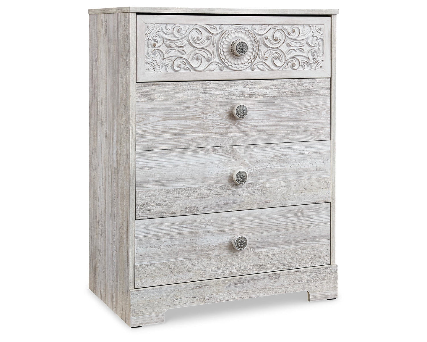 Casual Paxberry Chest of Drawers, Whitewash