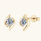 1 Carat Moissanite 925 Sterling Silver Stud Earrings