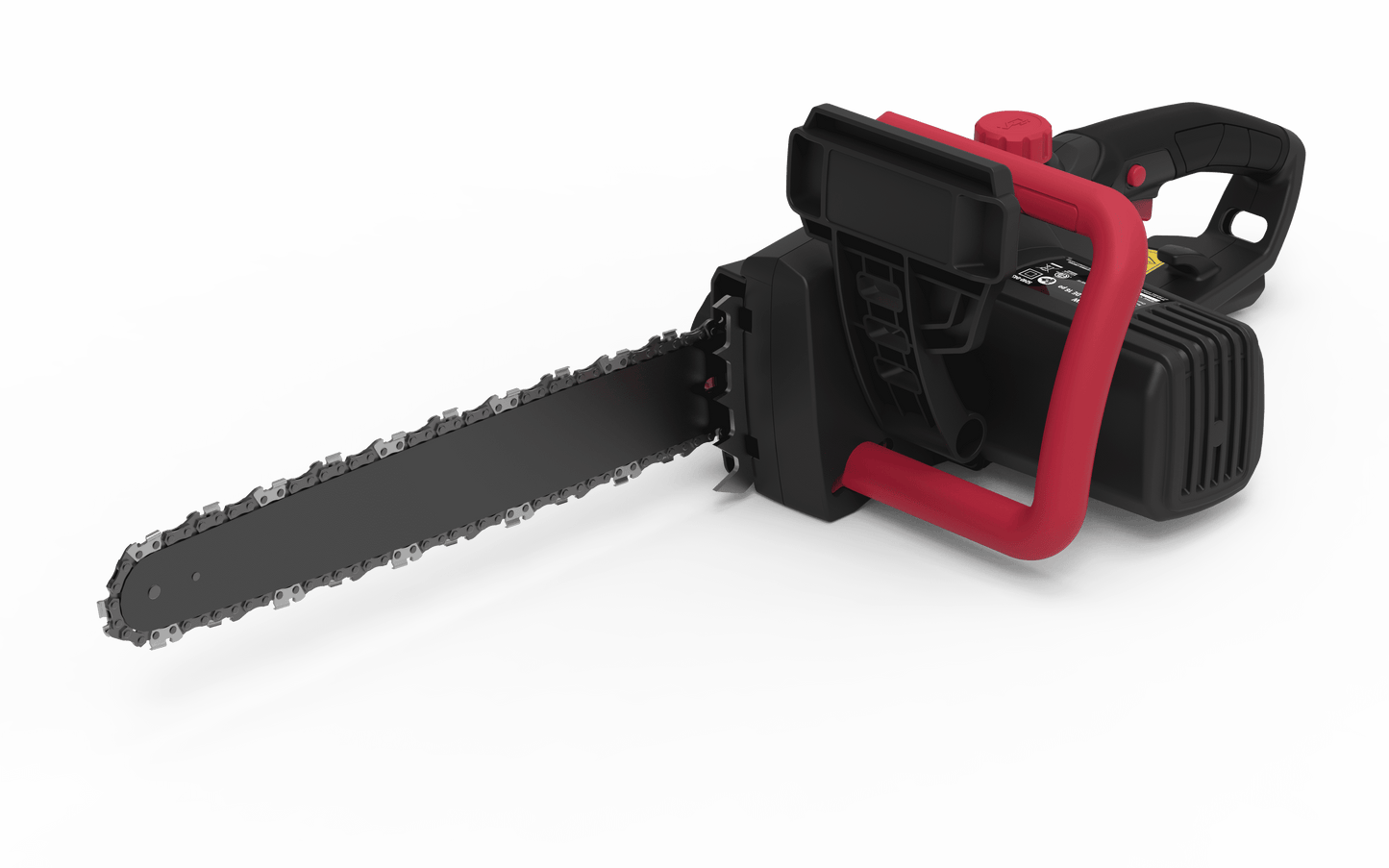 16-Inch Electric Chainsaw, 15-Amp Motor with Automatic Oiler, Tool-Less Chain Tension, Metal Bucking Spikes Included