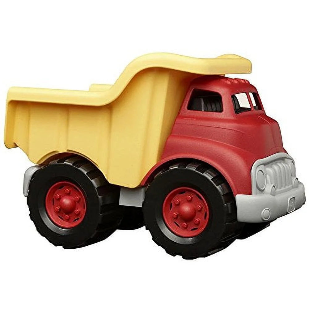 Dump Truck in Yellow and Red - Pretend Play, for Toddlers Ages 1+