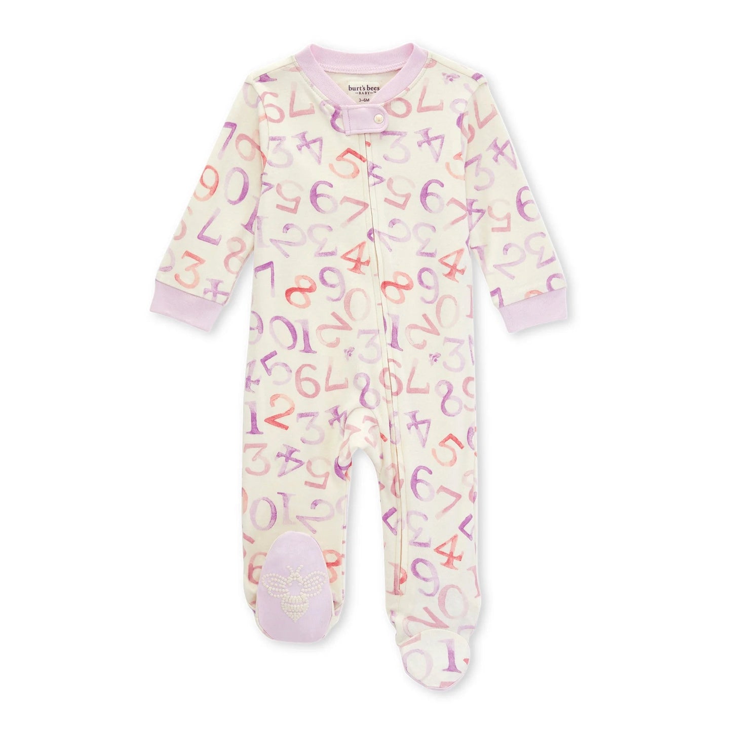 Organic Cotton Baby One Piece Sleep 'N Play, Sizes Newborn-6/9 Months