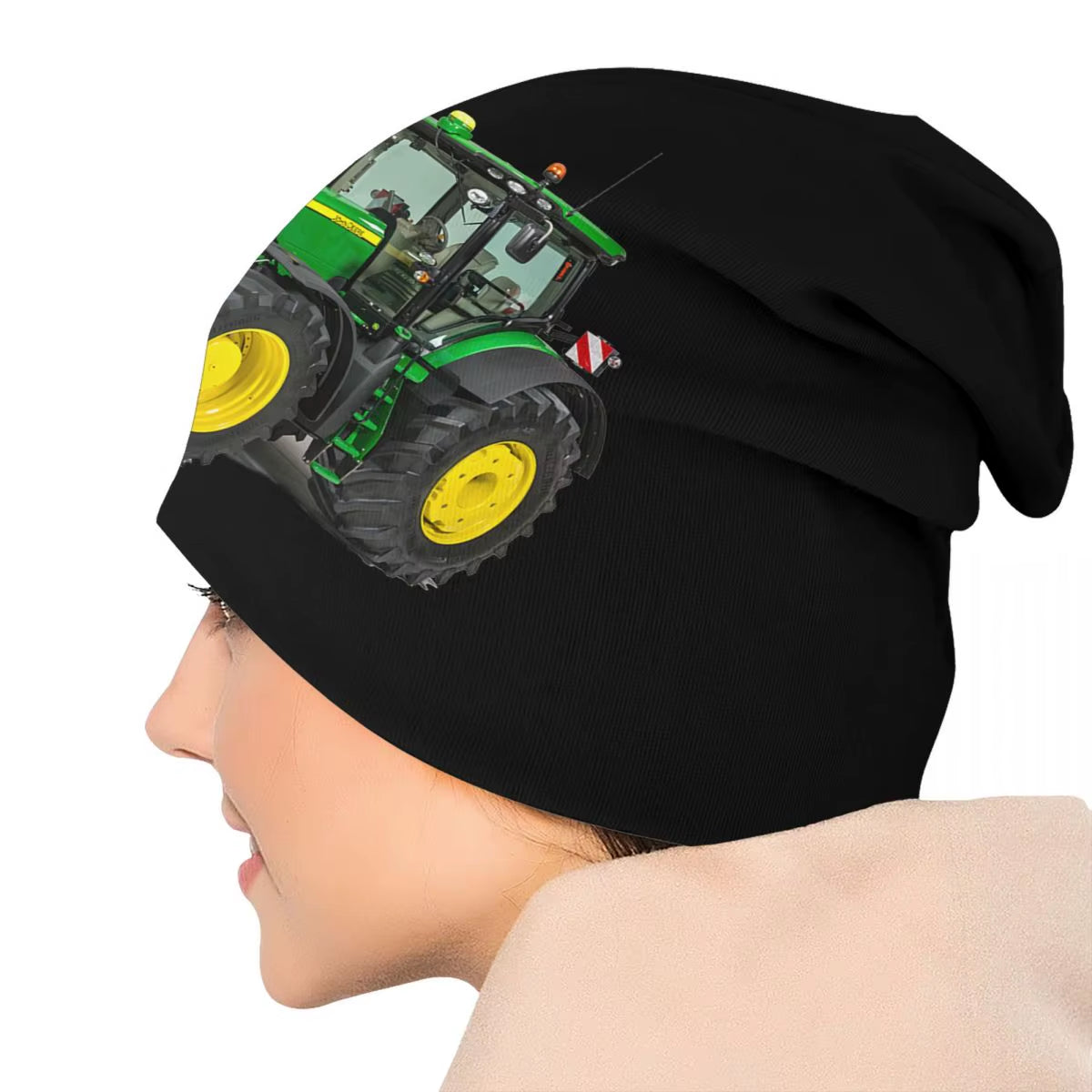 Custom Tractor Skullies Beanies Caps Men Women Unisex Trend Winter Warm Knitted Hat Adult Bonnet Hats