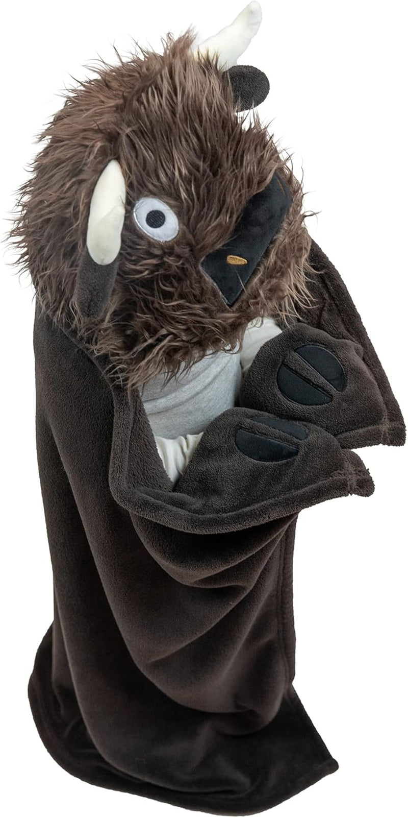 Wearable Hooded Blanket for Kids, Animal Hooded Blanket (Bear)
