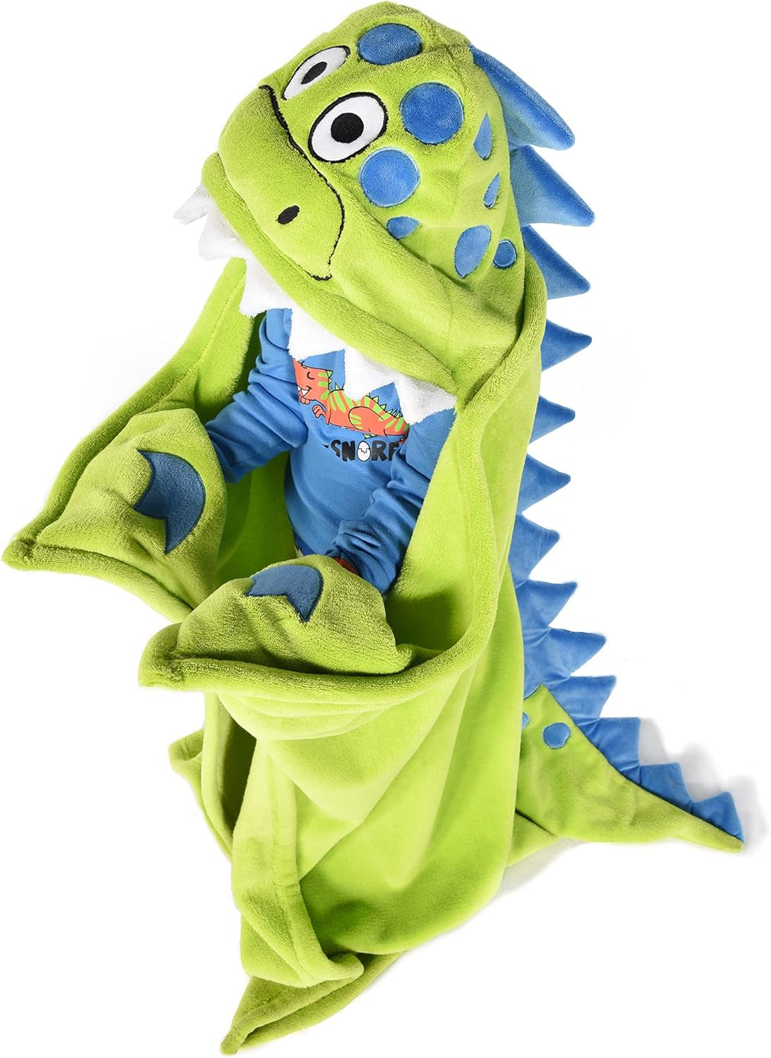 Wearable Hooded Blanket for Kids, Animal Hooded Blanket (Bear)