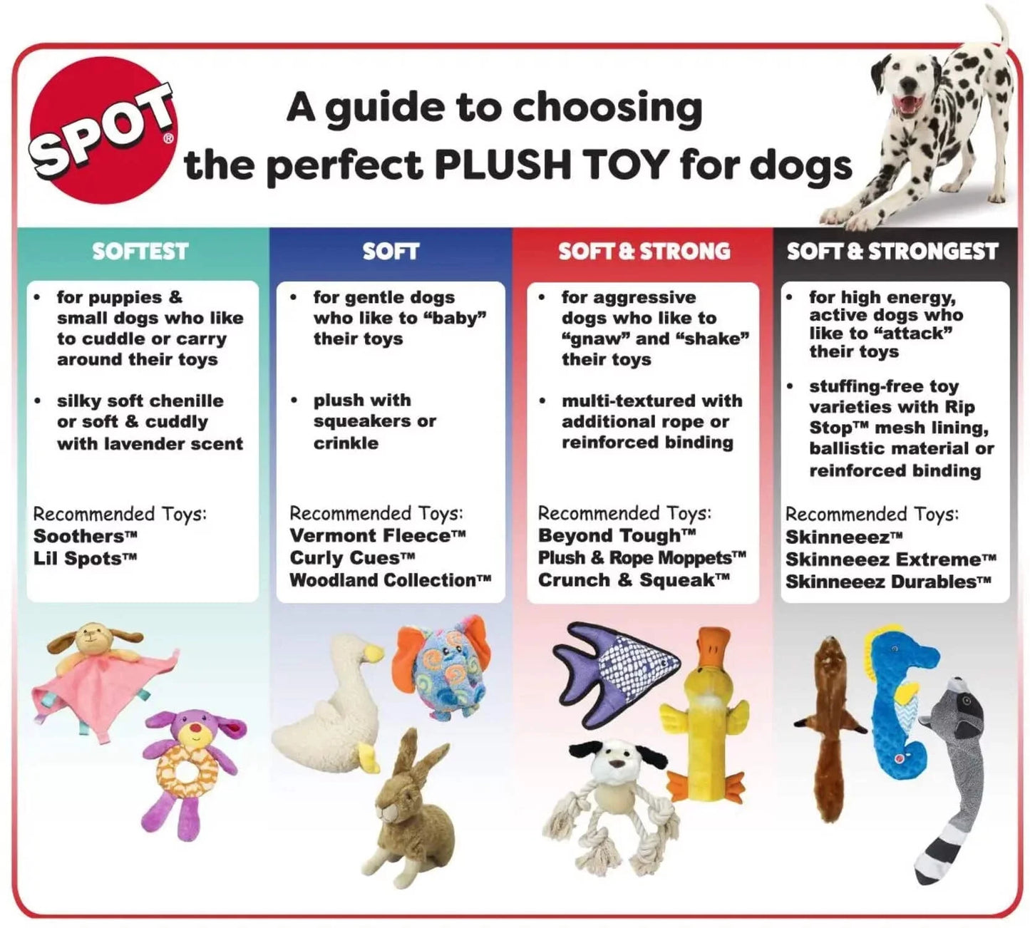 Ethical Pet Mini Crinklers Cow Squeaky Dog Toy 14-Inch