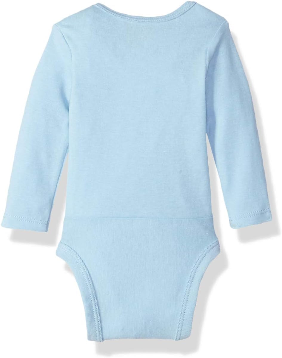 Baby and Toddler Ultimate Flexy Long Sleeve Bodysuit (5 Pack)