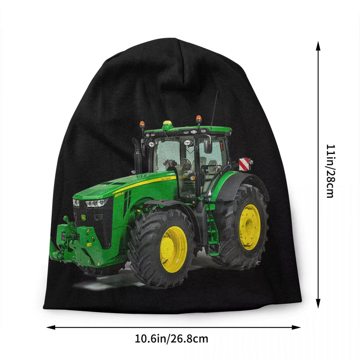 Custom Tractor Skullies Beanies Caps Men Women Unisex Trend Winter Warm Knitted Hat Adult Bonnet Hats