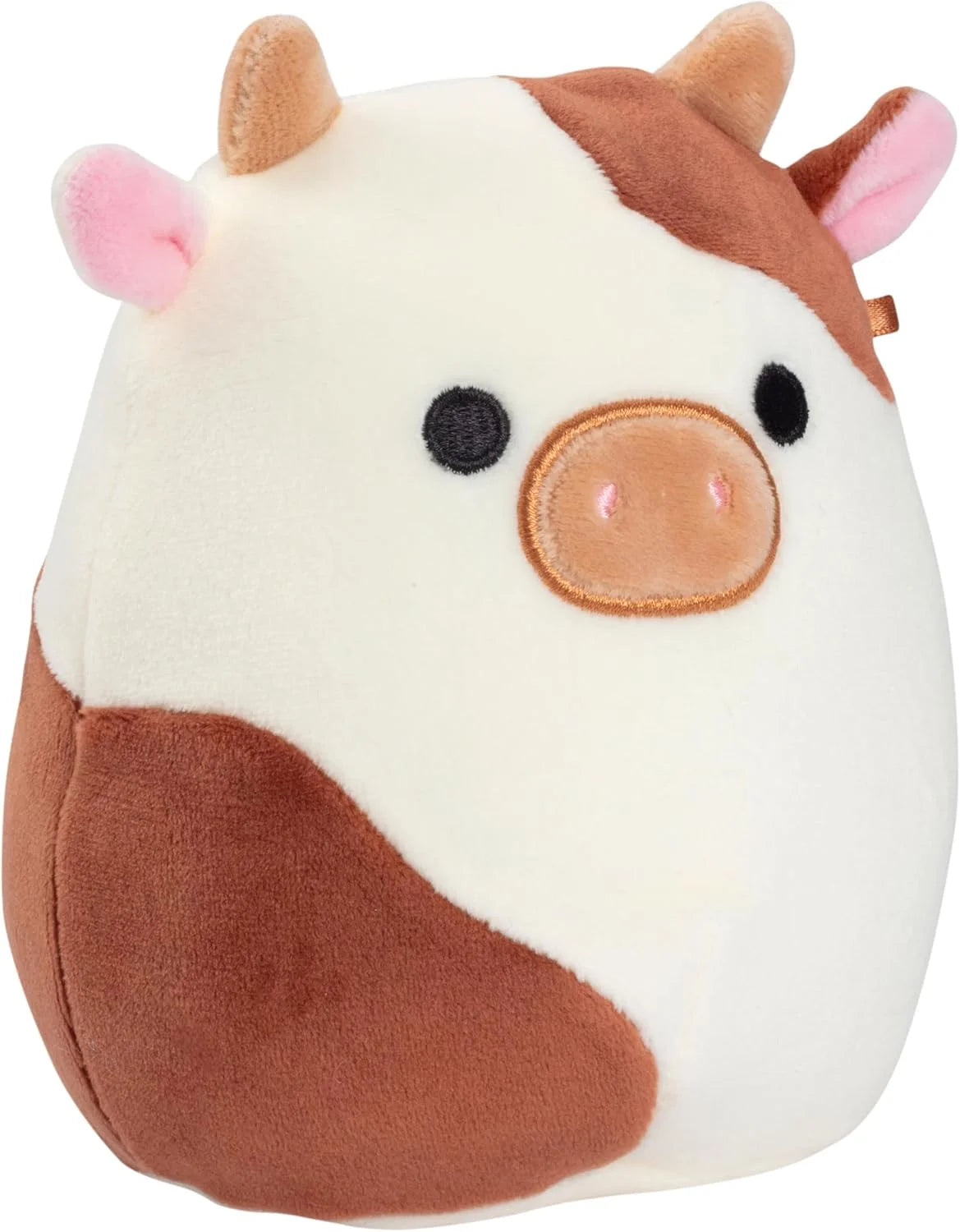 Original 5-Inch Ronnie the Brown Cow - Official Plush - Collectible Soft & Squishy Mini Stuffed Animal Toy - Add to Your Squad - Easter Basket Gift for Kids, Girls & Boys