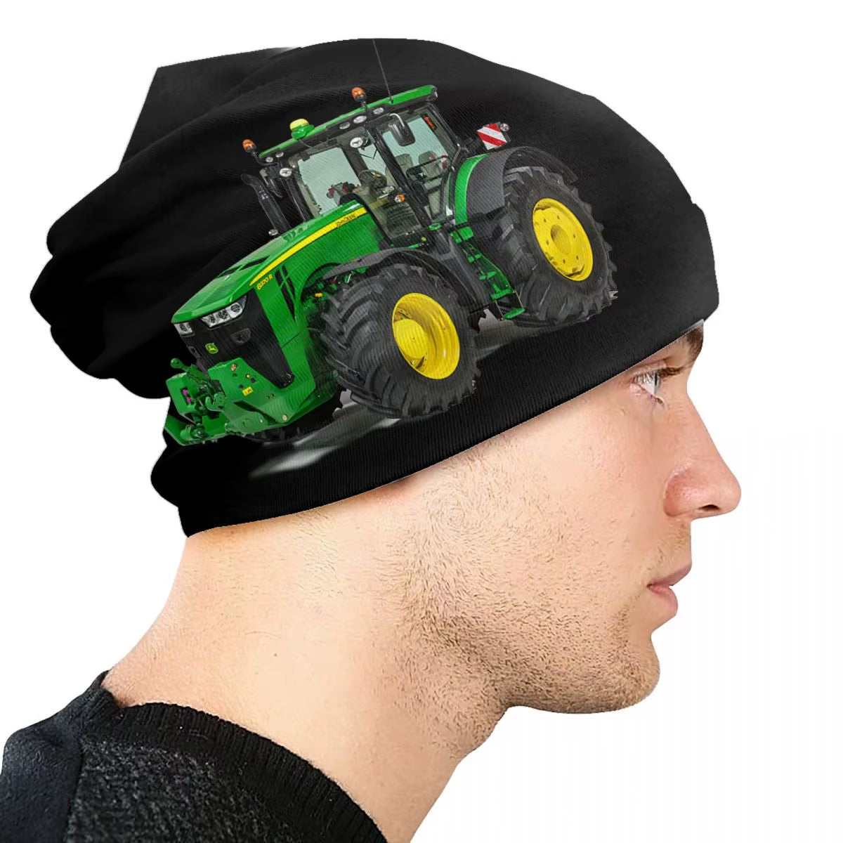 Custom Tractor Skullies Beanies Caps Men Women Unisex Trend Winter Warm Knitted Hat Adult Bonnet Hats