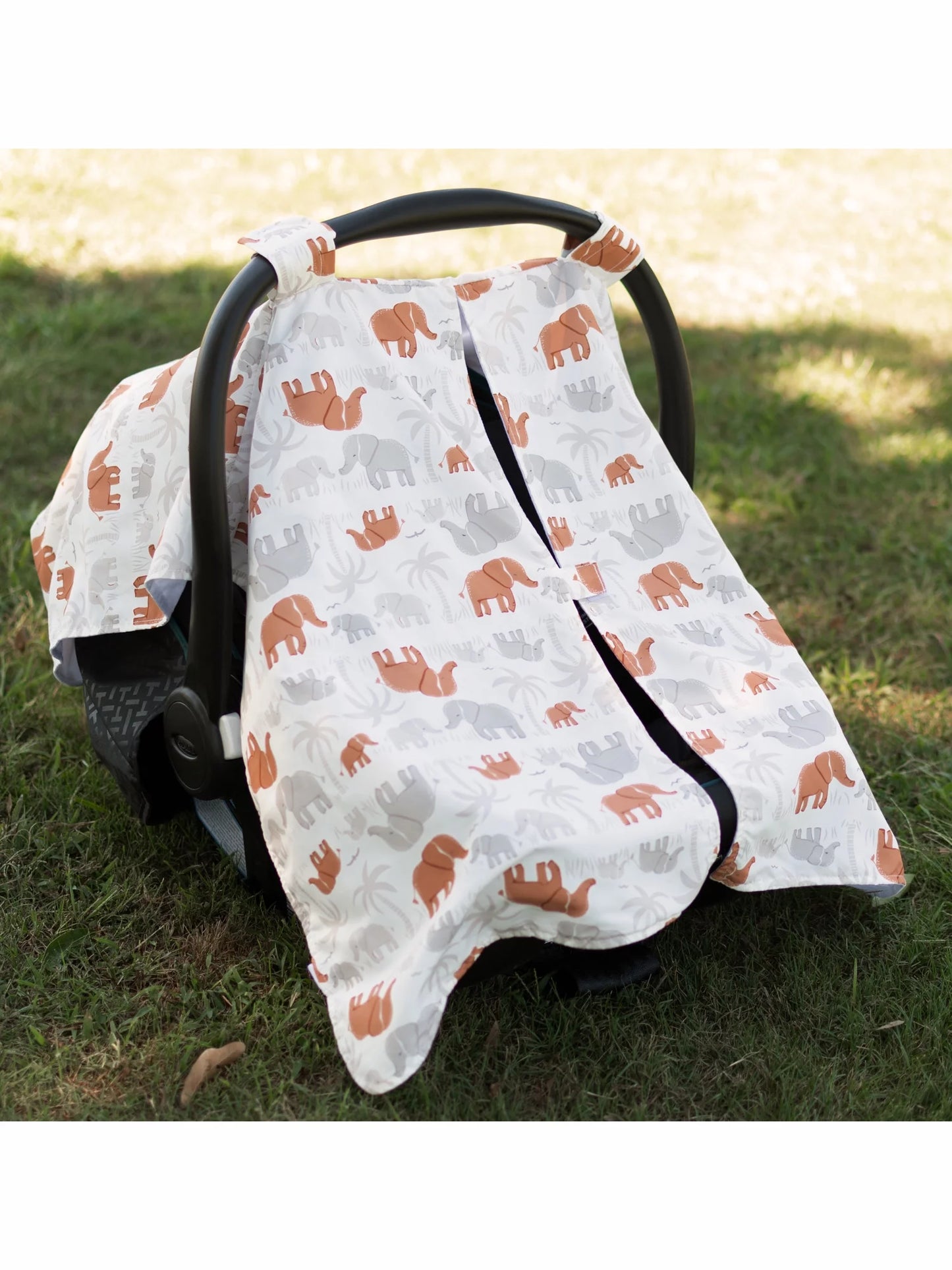 by Gerber Gender Neutral Infant Car Seat Canopy Cover, Ivory