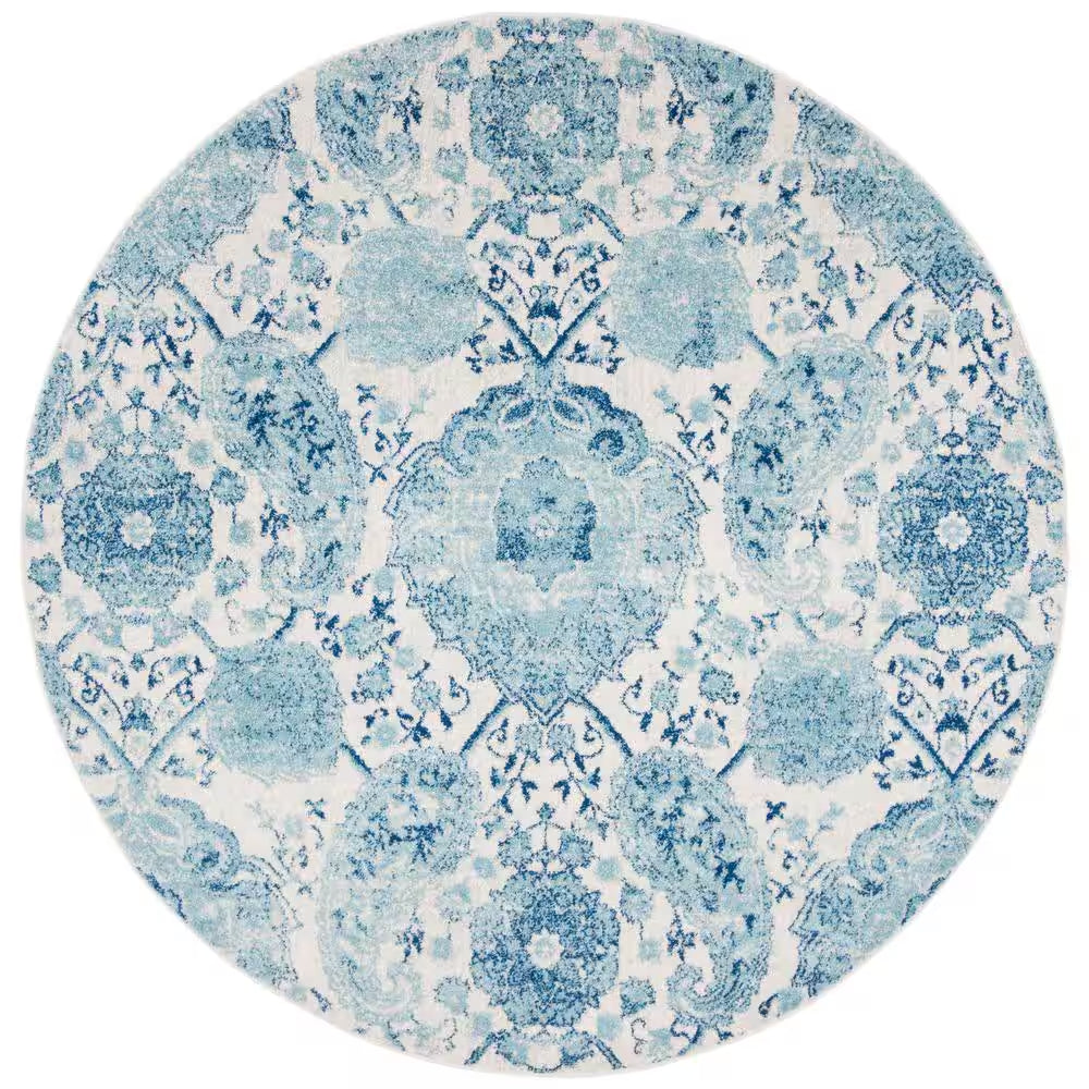 Madison Cream/Light Gray 9 Ft. X 12 Ft. Border Area Rug