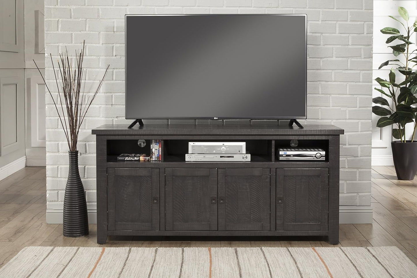 West Mill 65" TV Stand, Grey