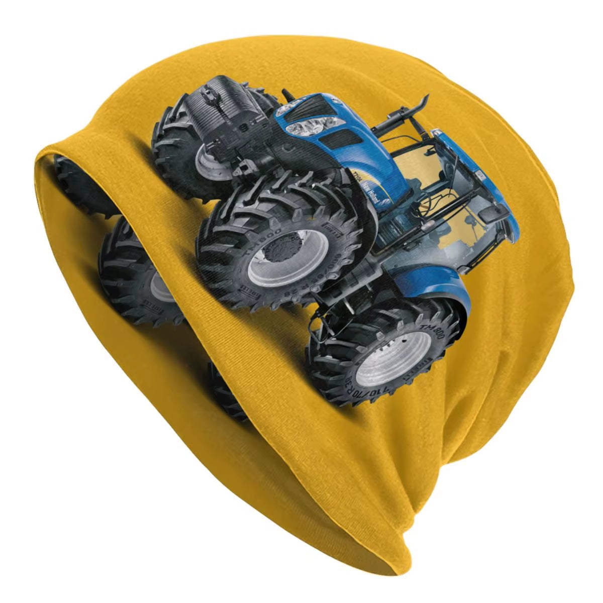 Custom Tractor Skullies Beanies Caps Men Women Unisex Trend Winter Warm Knitted Hat Adult Bonnet Hats