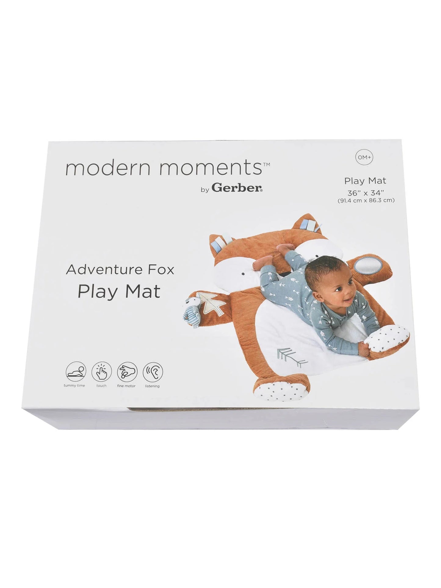 by Gerber Baby Boy Play Mat, Brown