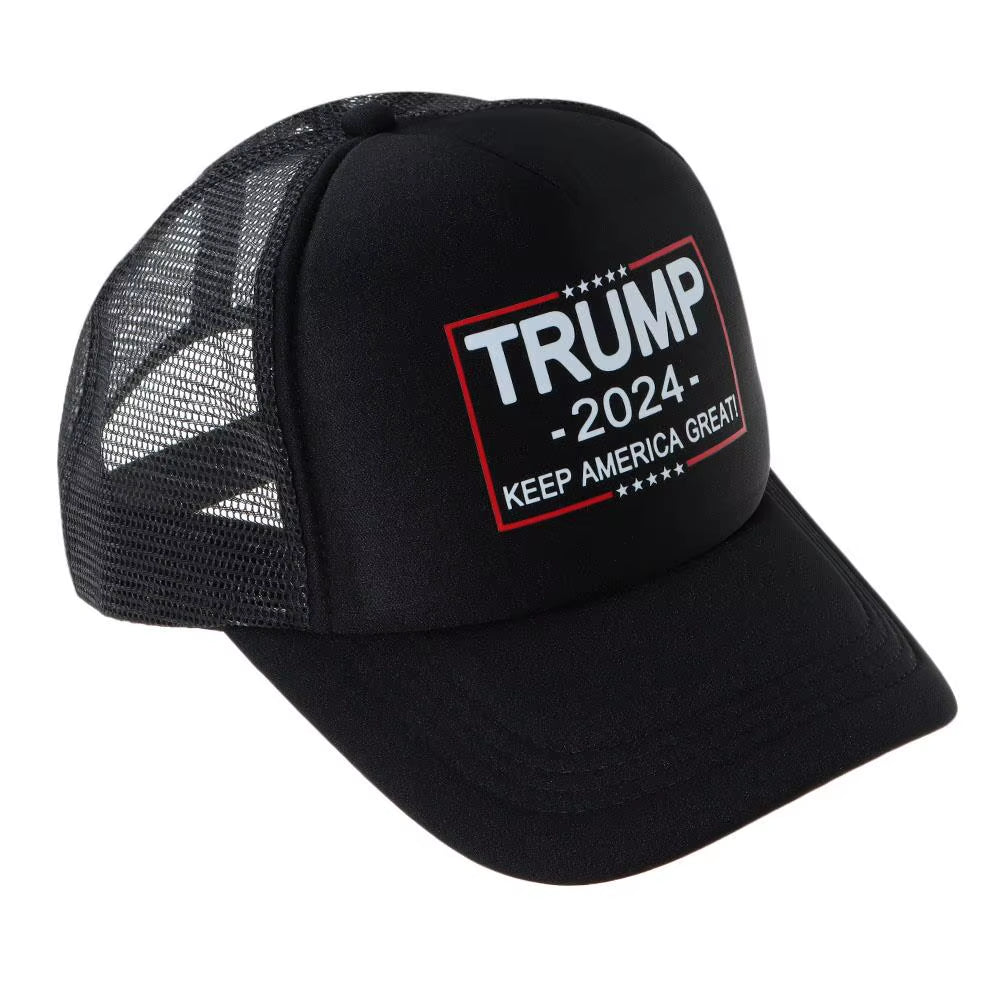 Black Trump 2024 Caps Sports Baseball Cap Trump Supporters Hat