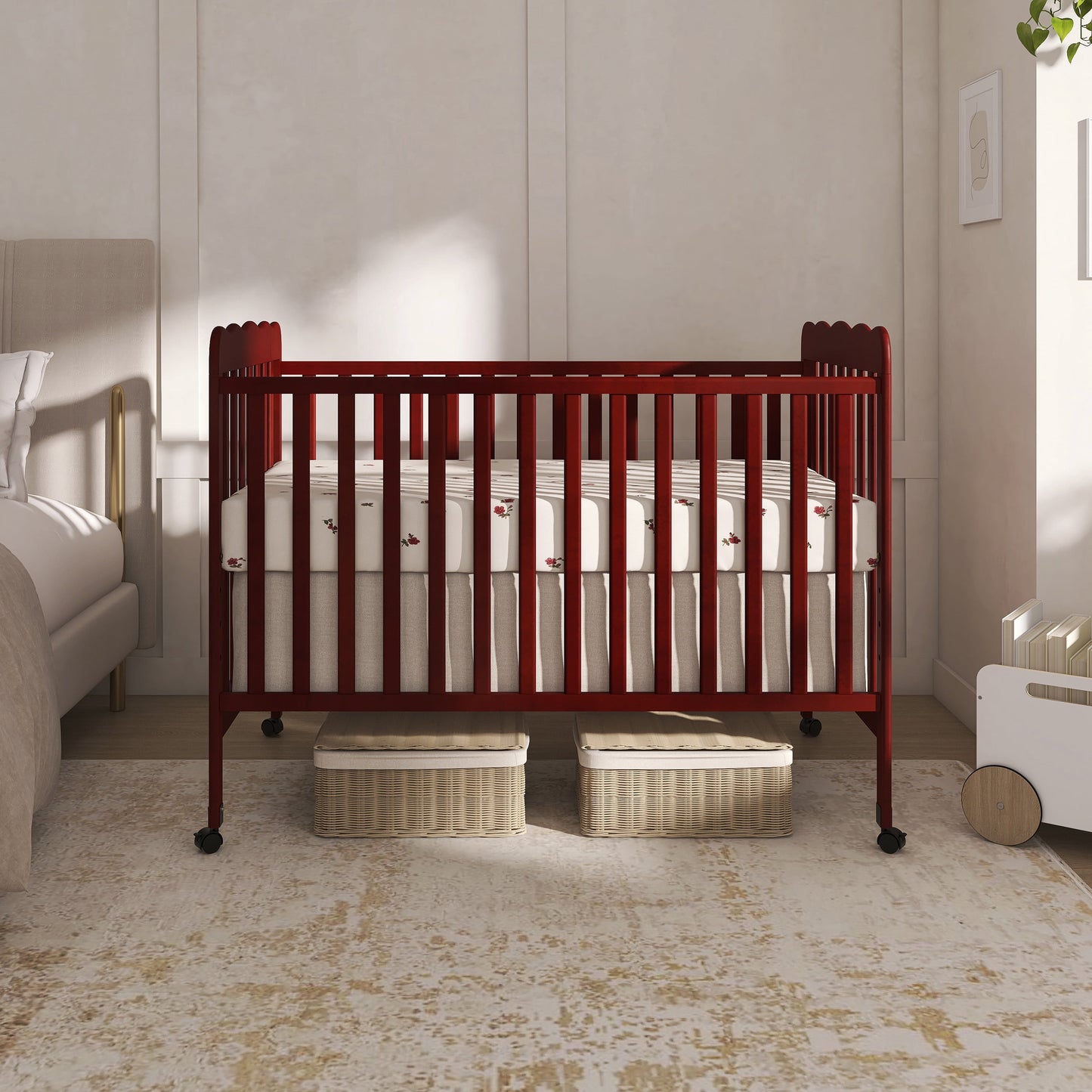 Carson Classic 3-In-1 Convertible Crib, Cherry