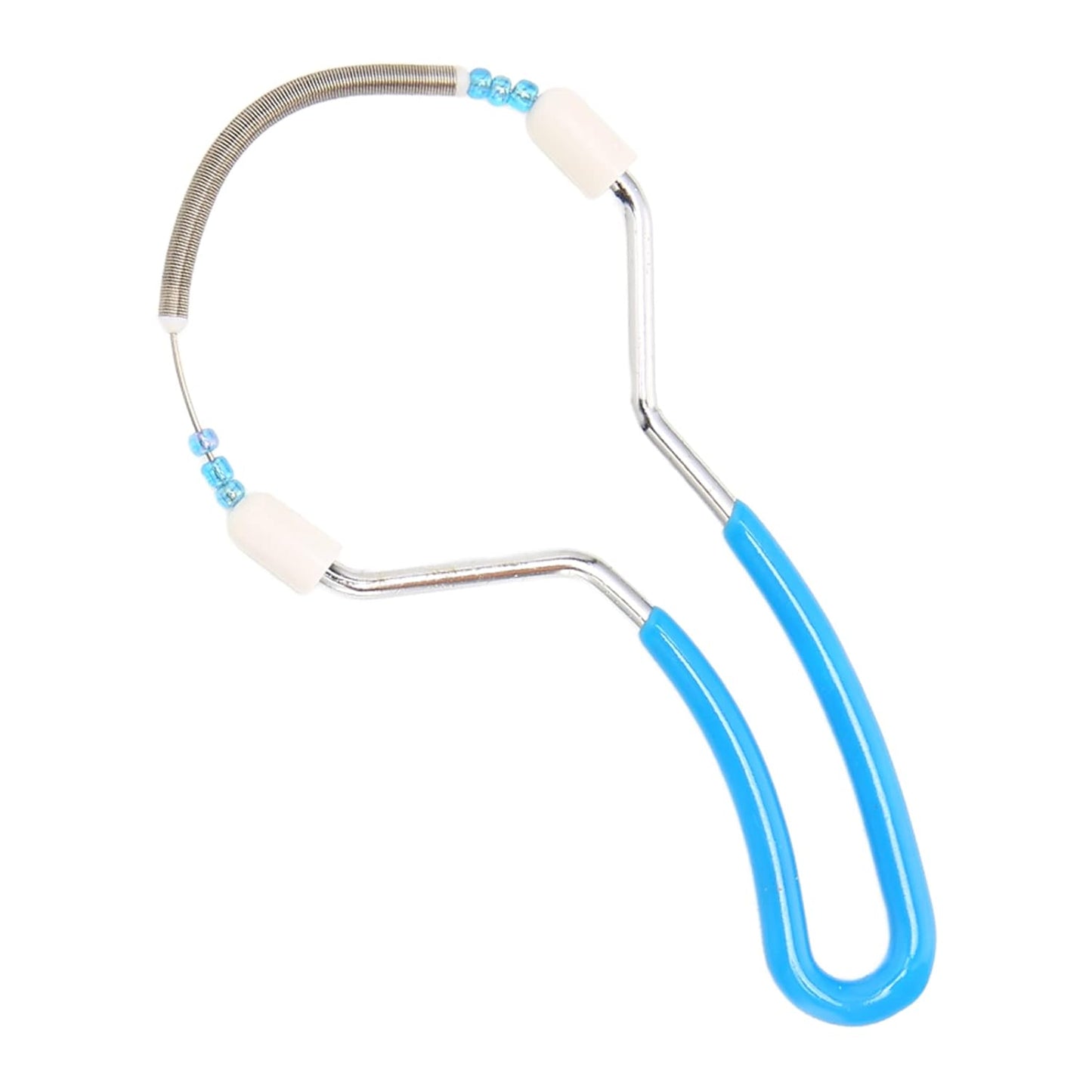 3Pcs Spring Facial Hair Remover, Manual Handheld Epilator Eyebrow Face Threading Tool Removing Women Lip Chin Cheeks Neck Removal Threading Hair Removal Spring Facial Remover for Face Manual Epilator