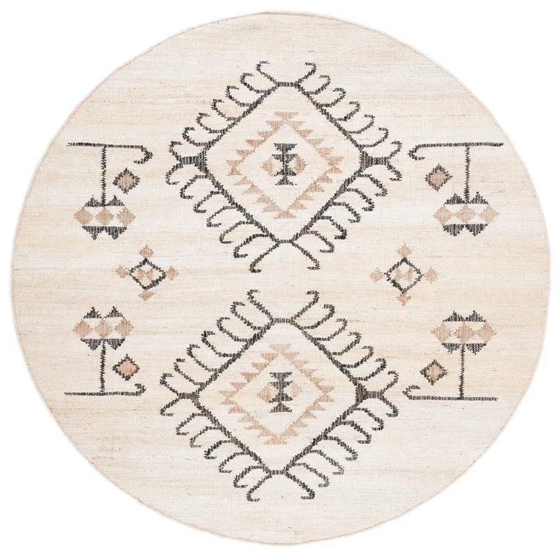 Kalinka Flat Weave Jute Southwestern Rug