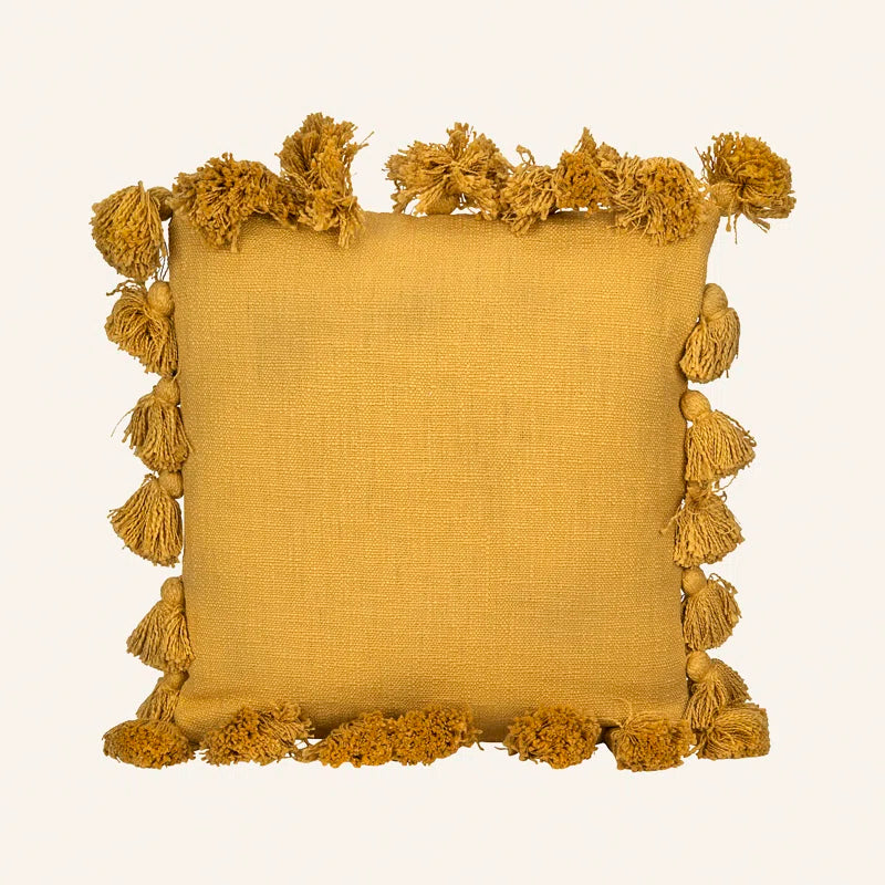 Vivienne Tassels Throw Pillow
