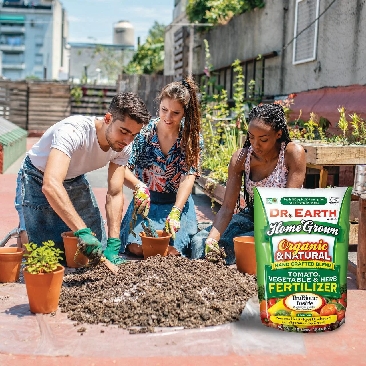 Organic & Natural Home Grown Tomato and Vegetable Food, 4-6-3 Fertilizer, 12 Lb.