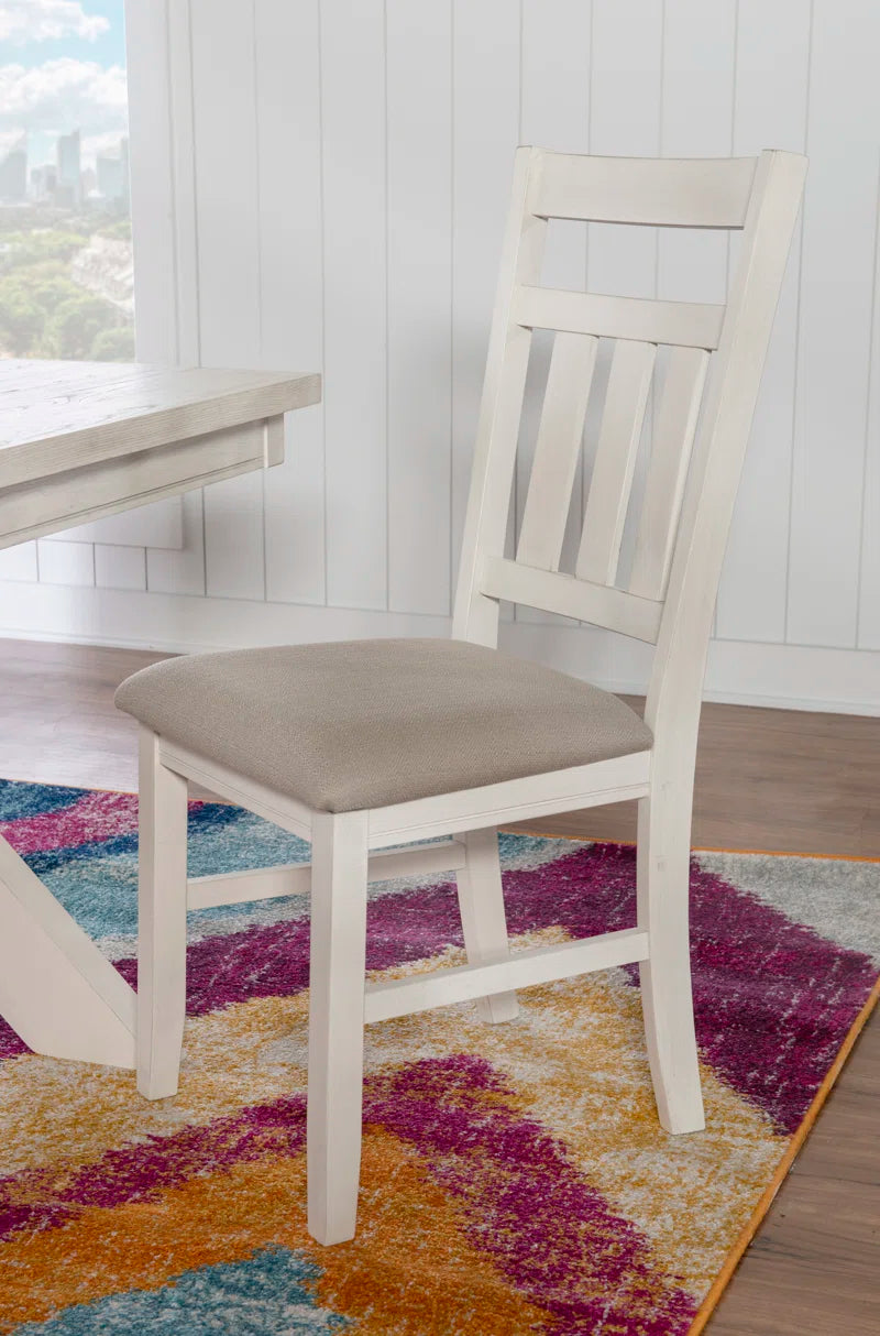 Gigi 6-Piece Upholstered Trestle Dining Set