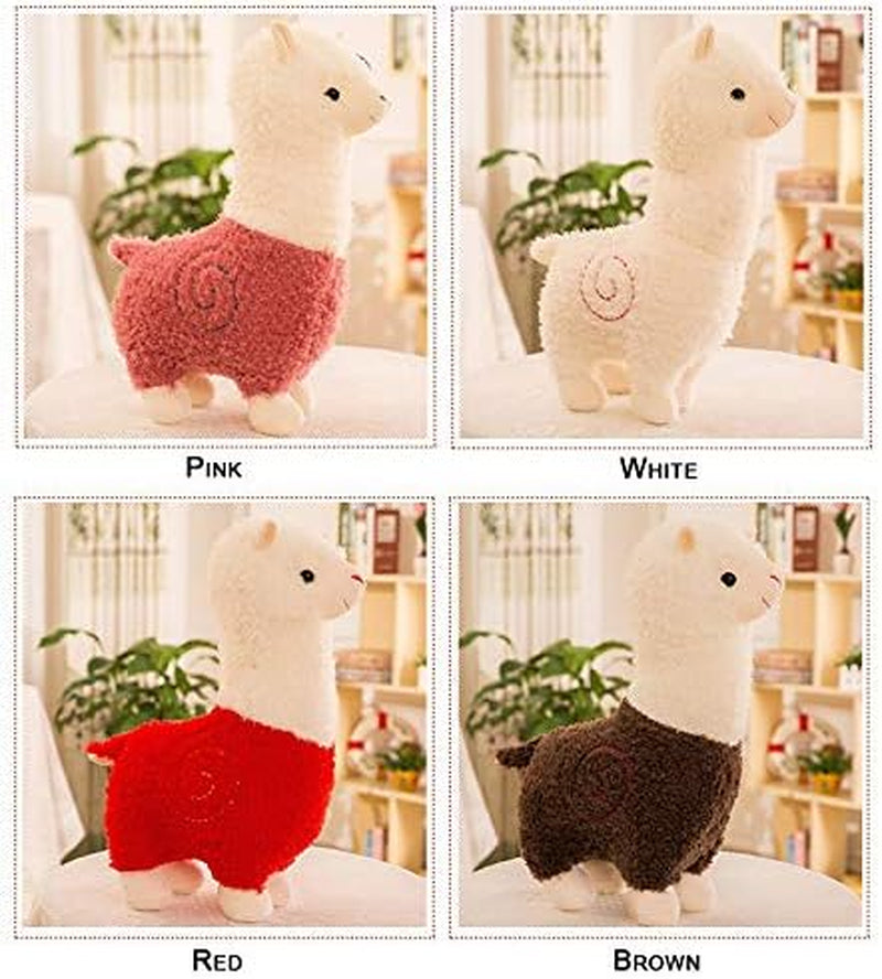 Alpaca Plush Toy, Llama Stuffed Animal Large 18" Doll Plushie Hug Pillow Soft Fluffy Cushion Super Christmas Valentine Gift, Birthday