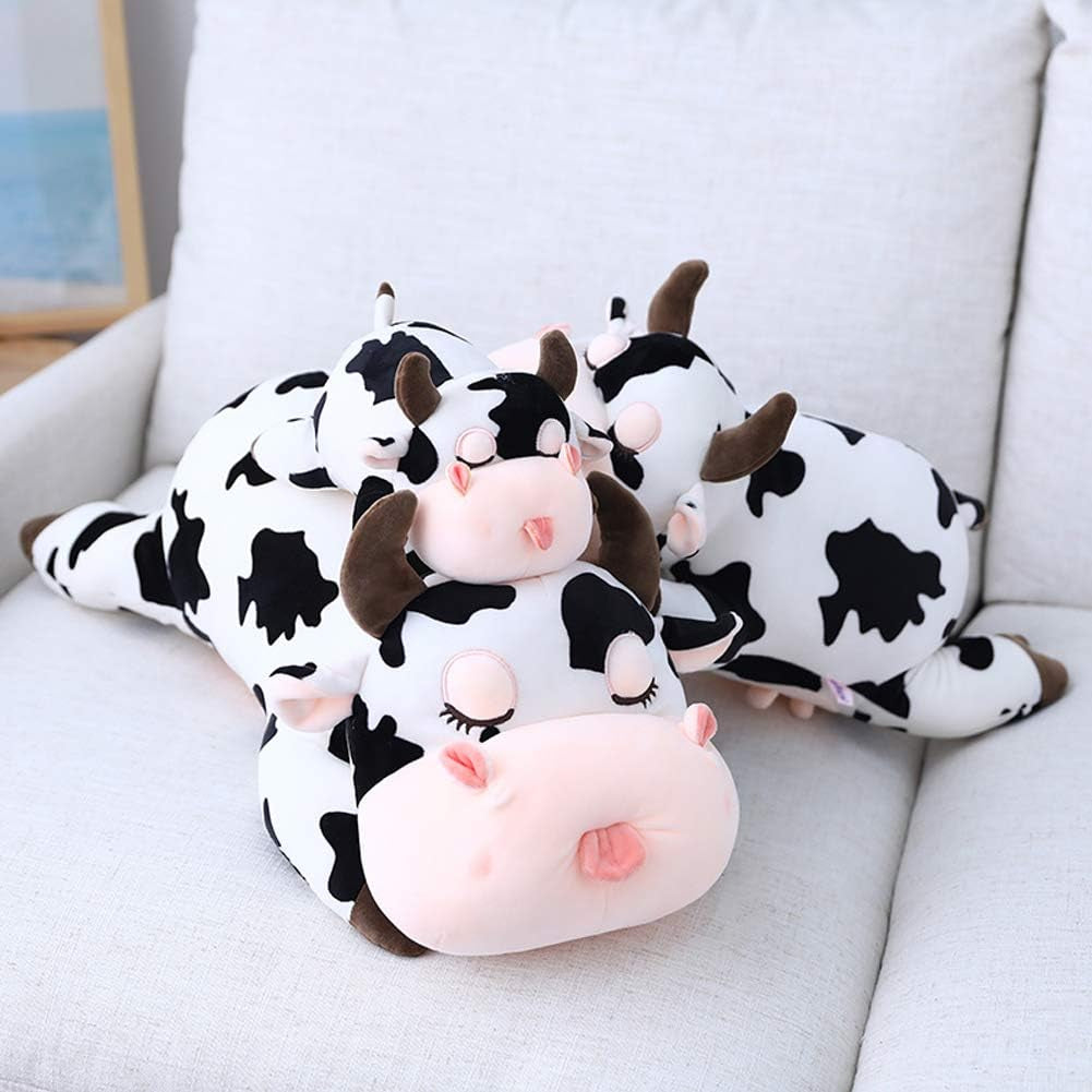 Cow Pillow, Cow Stuffed Animals Plush Toys Gifts for Kids, 23.6"