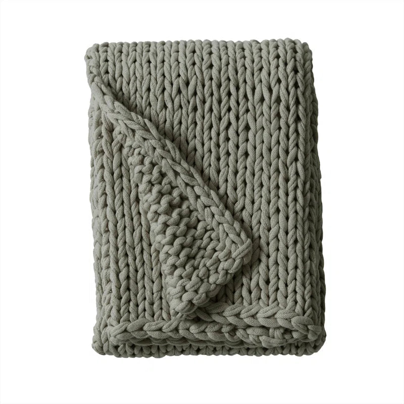 Madison Hand Made Chunky Double Knit Throw Blanket