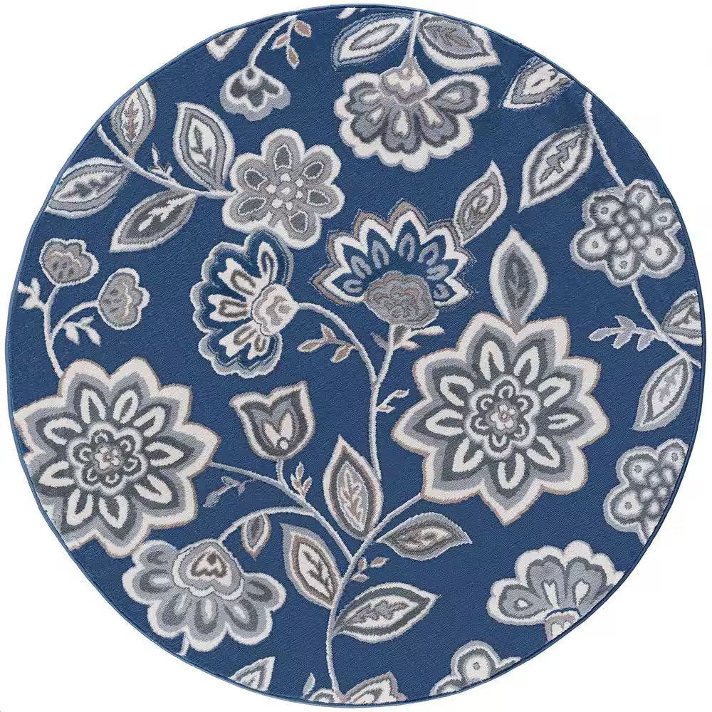 Madison Floral Cream 2 Ft. X 3 Ft. Indoor Area Rug