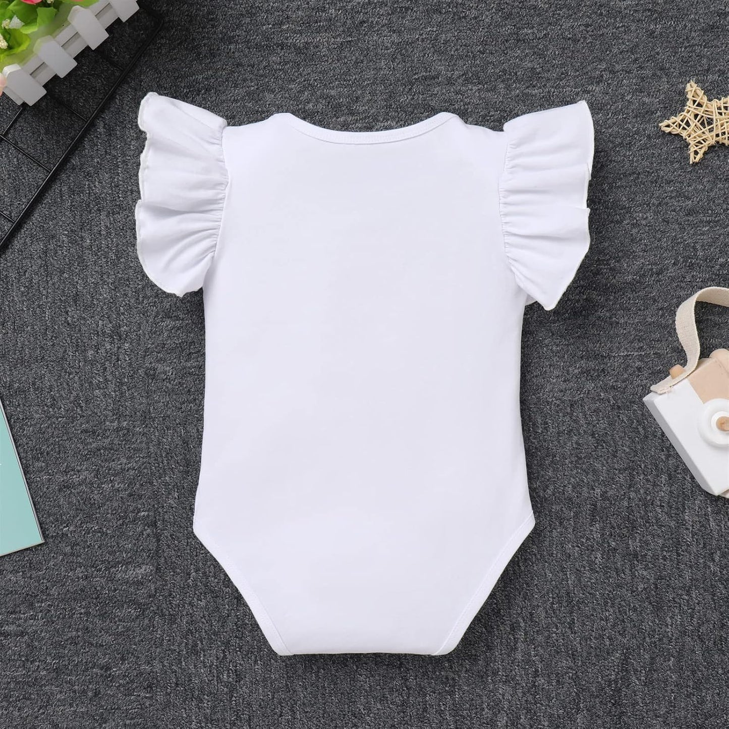 Baby Girl 1St Birthday Outfit Farm Cow Ladybug Romper Tutu Skirt Headband Christmas Bee Cake Smash Photo Shoot Clothes