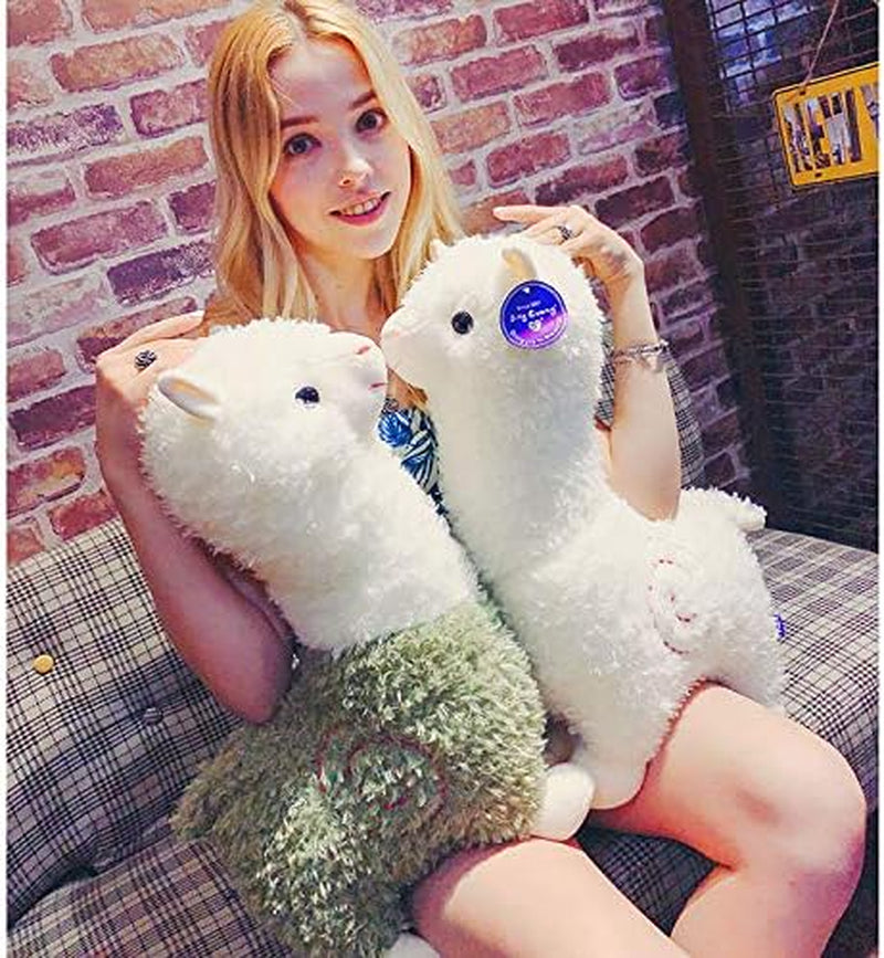 Alpaca Plush Toy, Llama Stuffed Animal Large 18" Doll Plushie Hug Pillow Soft Fluffy Cushion Super Christmas Valentine Gift, Birthday
