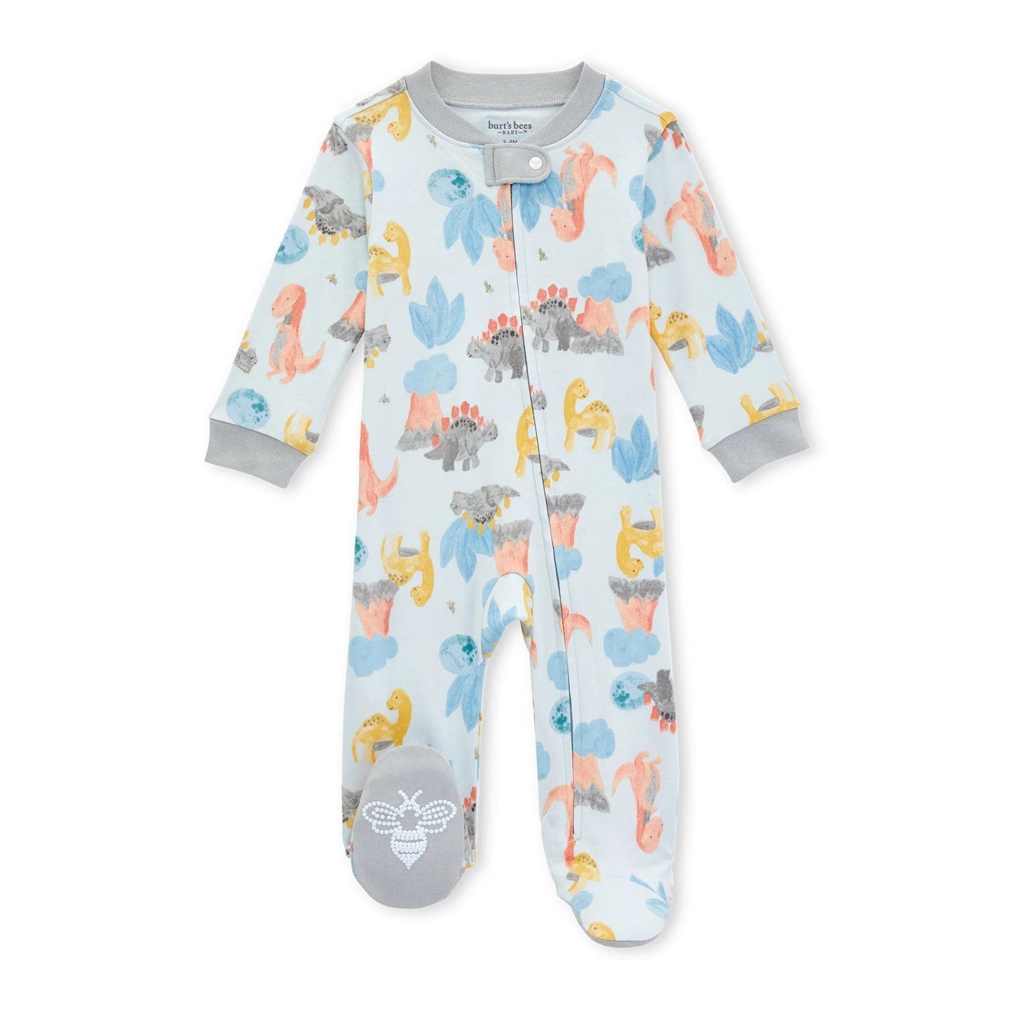Organic Cotton Baby One Piece Sleep 'N Play, Sizes Newborn-6/9 Months