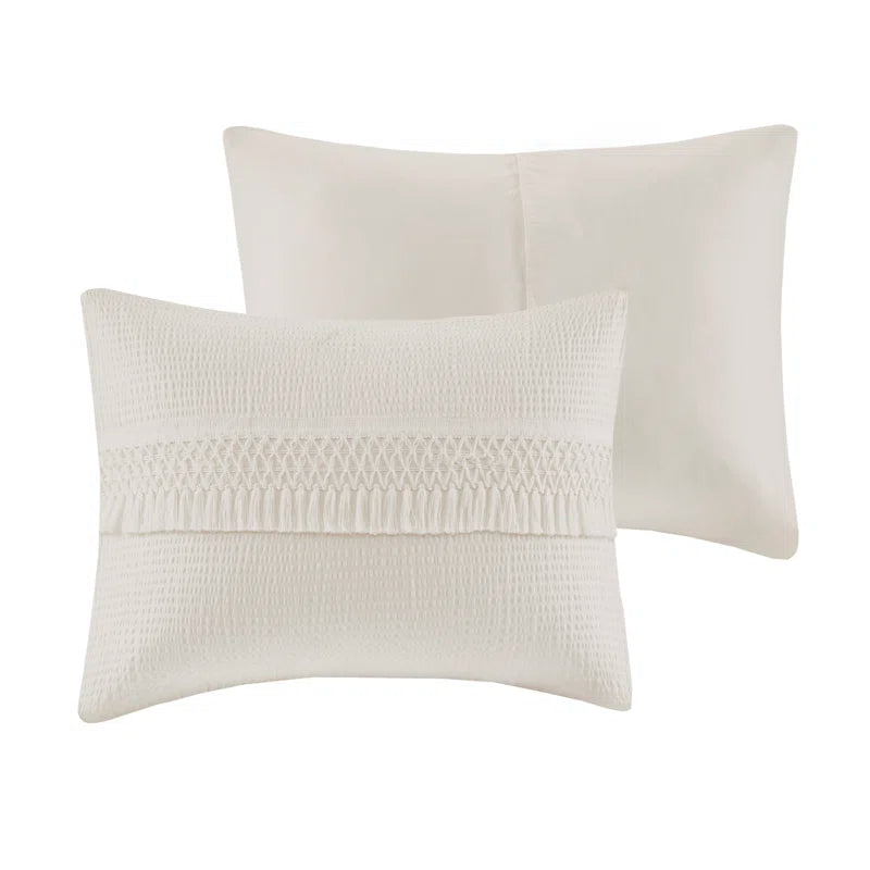 Hugo 3 Piece Cotton Seersucker Comforter Set