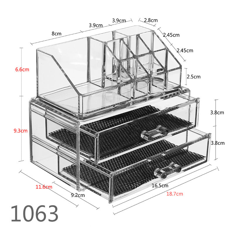 Multi-Layer Drawer Type Cosmetic Storage Box