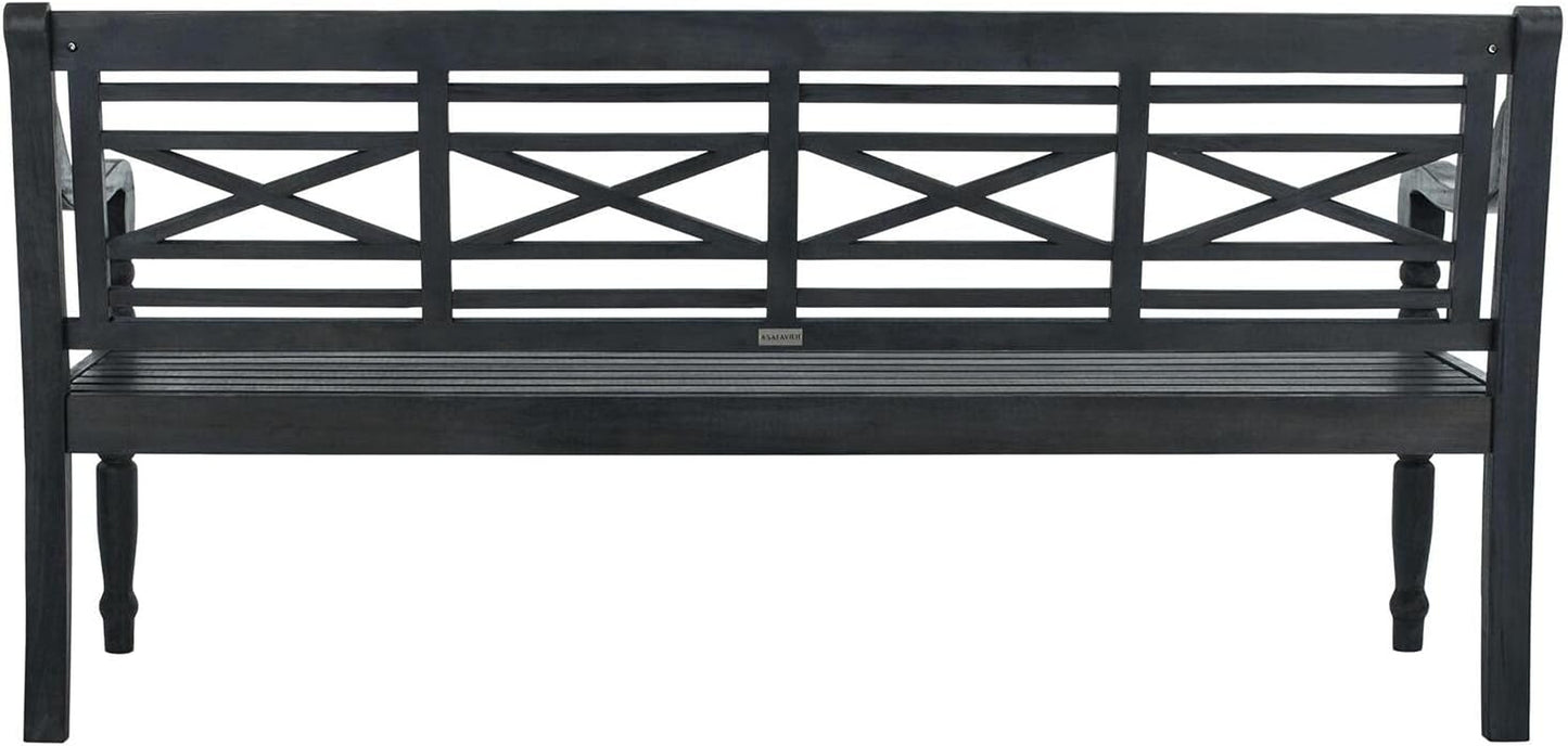 Patio Collection Martin Adirondack Acacia Wood Bench, Natural