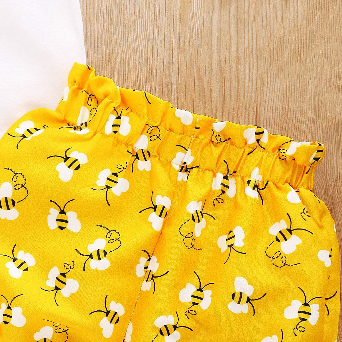 Baby Girl One Birthday Outfits Ruffle Sleeve Romper+Strawberry Shorts+Headband 3Pcs Summer Clothes