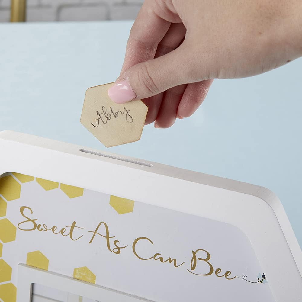 Sweet as Can Bee Baby Shower, One Size, White