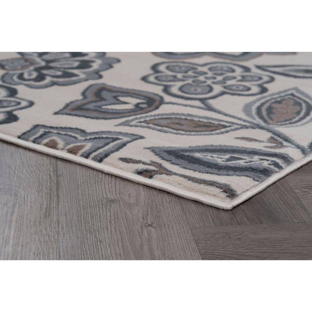 Madison Floral Cream 2 Ft. X 3 Ft. Indoor Area Rug