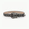 PU Leather Skull Belt