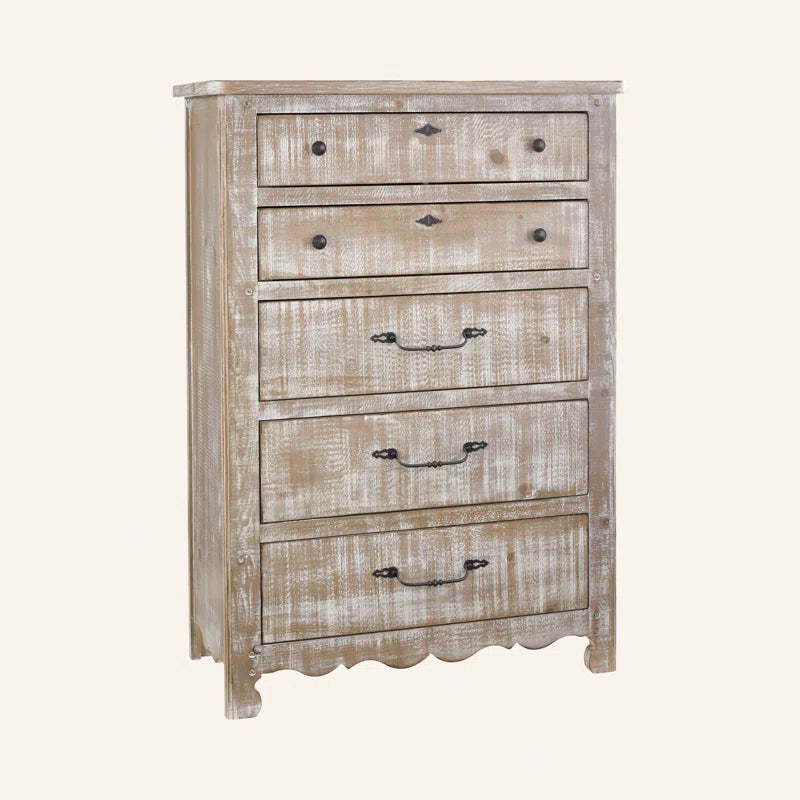 Lyra 5 Drawer 38" W Dresser