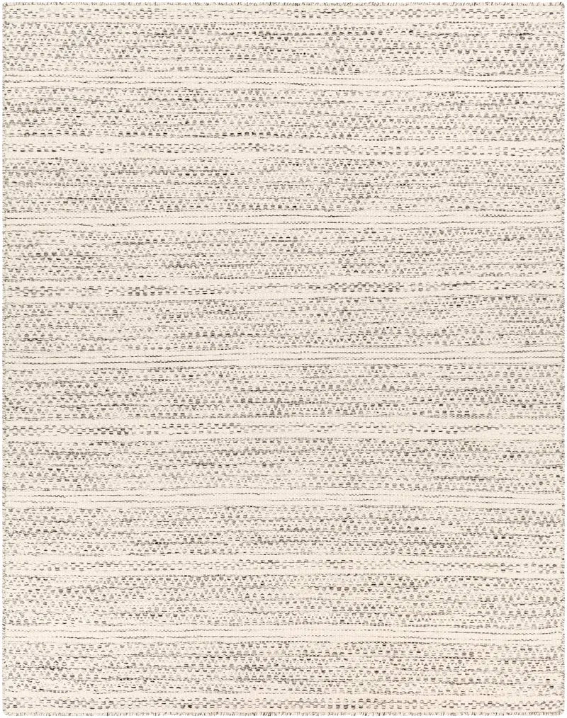 Sylvie Chevron Flatweave Wool Cream/Black Area Rug