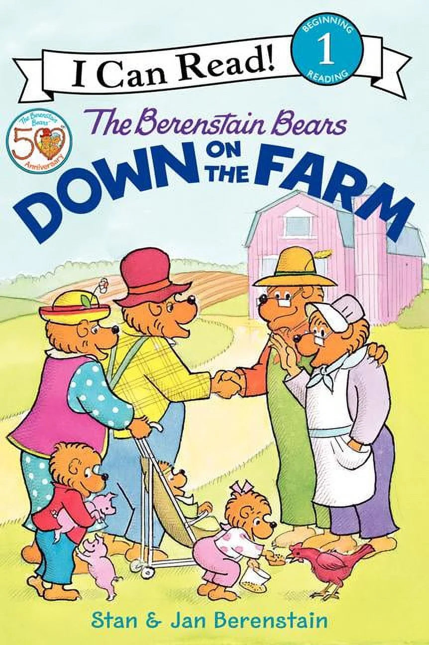 I Can Read Level 1 the Berenstain Bears down on the Farm, (Paperback)