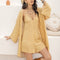 Printed Halter Neck Romper and Cover Up Set