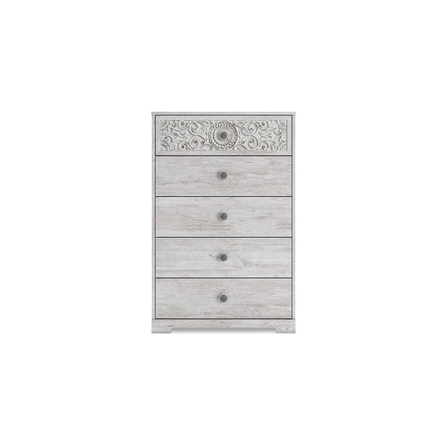 Casual Paxberry Chest of Drawers, Whitewash