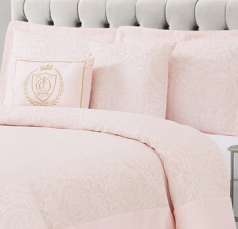 Comforter, Shams, & Decorative Pillows Pink 5-Piece Comforter Sets