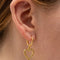 Heart Stainless Steel Drop Earrings