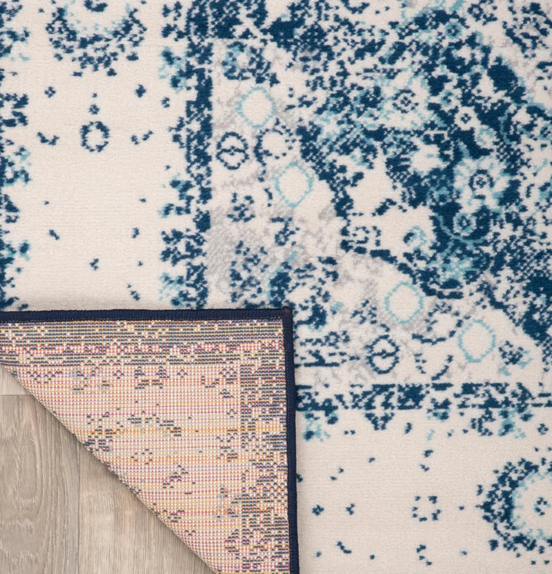 Oriental Blue/White Area Rug