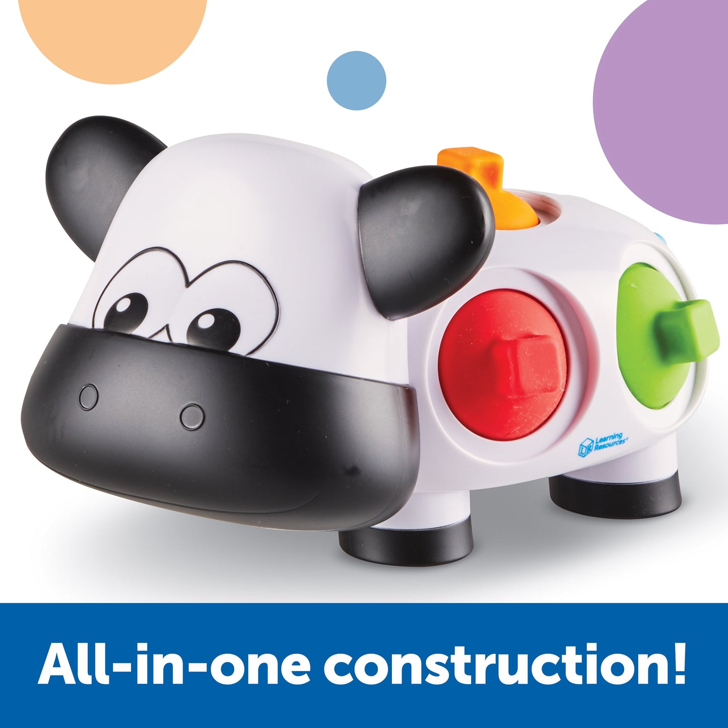 Dottie the Fine Motor Cow - Ages 18+ Months Preschool Toys for Boys and Girls, Toddler Learning Toys