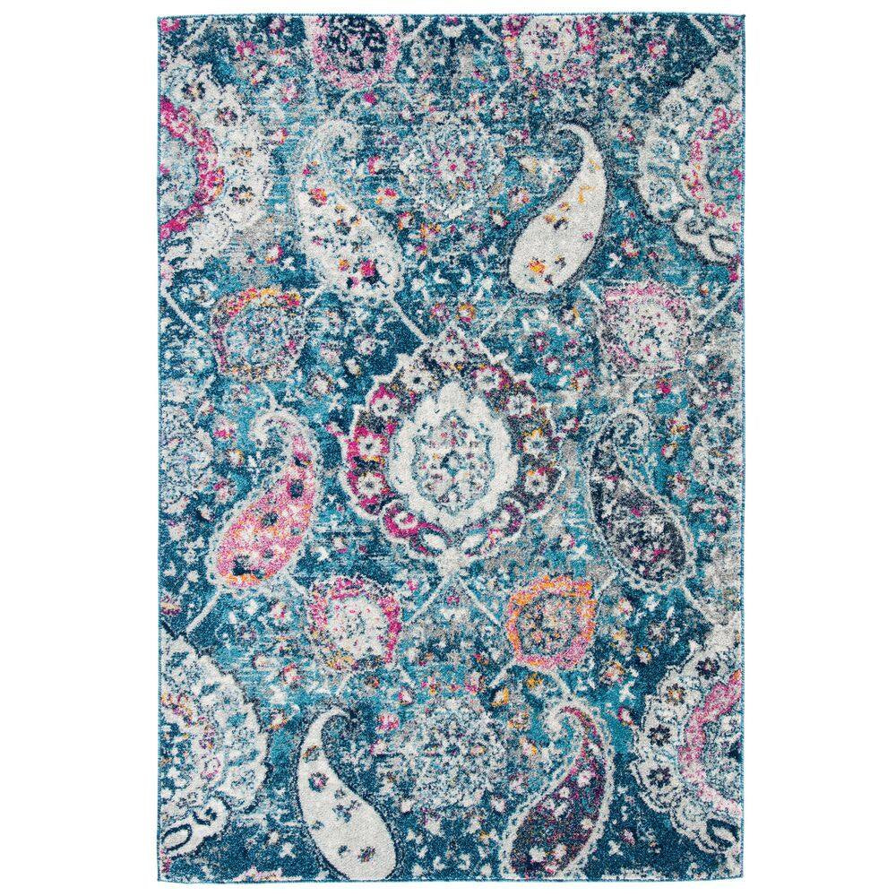 Madison Cream/Light Gray 9 Ft. X 12 Ft. Border Area Rug